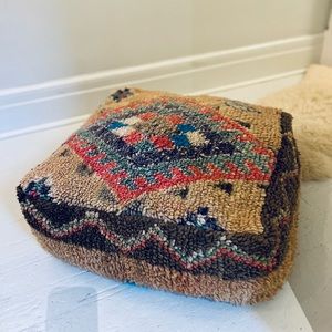 Vintage Moroccan Pouf